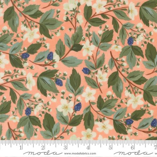 Brookside - Quilting Cotton Fabric - Bramble Florals - Blossom