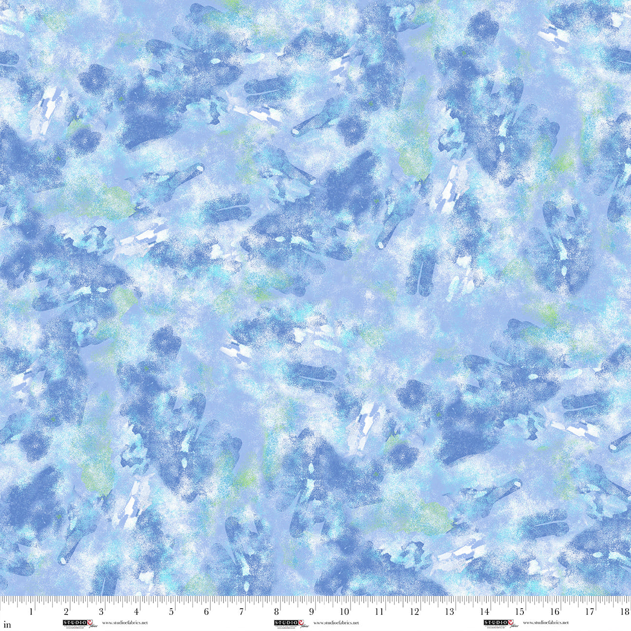 Air Mail – Quilting Cotton Fabric – Allover Texture – Lapis
