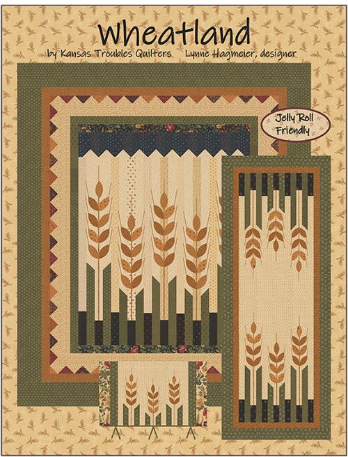 Quilt Pattern - Wheatland - Jelly Roll Pattern