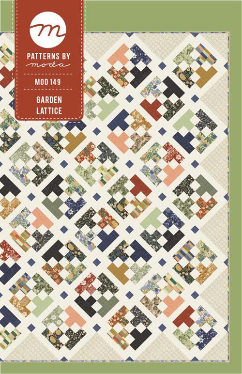 Quilt Pattern - Garden Lattice - Jelly Roll Pattern