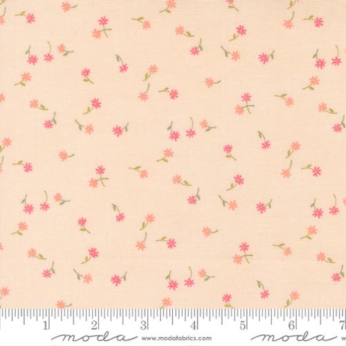 Kindness - Quilting Cotton - Mini Floral - Peach