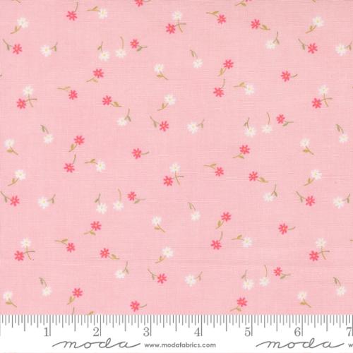 Kindness - Quilting Cotton - Mini Floral - Pink Glass
