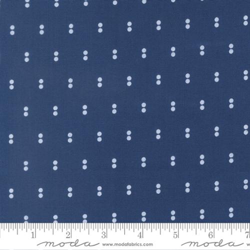 Blueprint - Quilting Cotton Fabric - Dots Dots - Navy