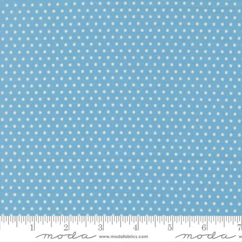 Animal Park Fun - Quilting Cotton - Dot - Bluebird