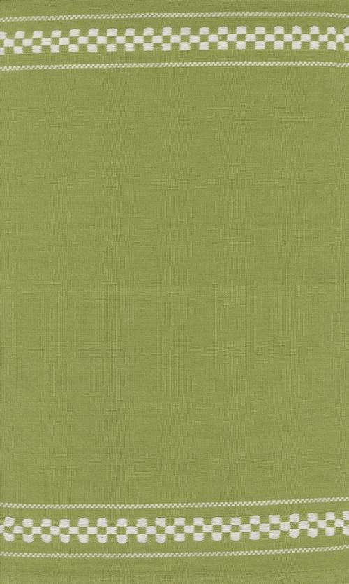 Rosie - 16 Inch Cotton Toweling -Woven Check Green