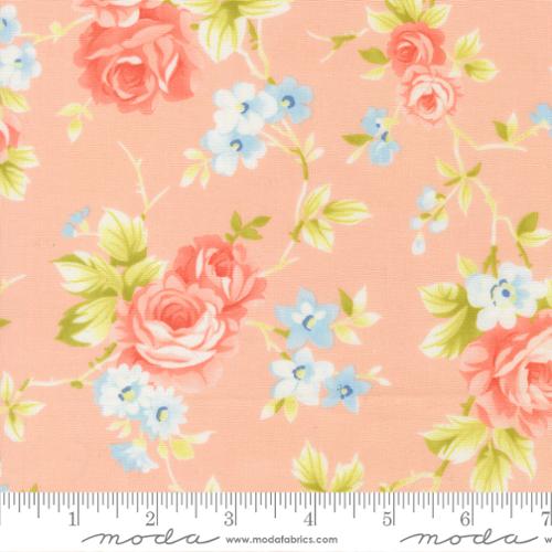 Rosie - Quilting Fabric - Country Rose Florals - Rose