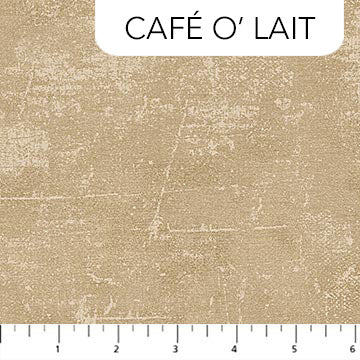 Canvas - Quilting Cotton Fabric - Café Au Lait