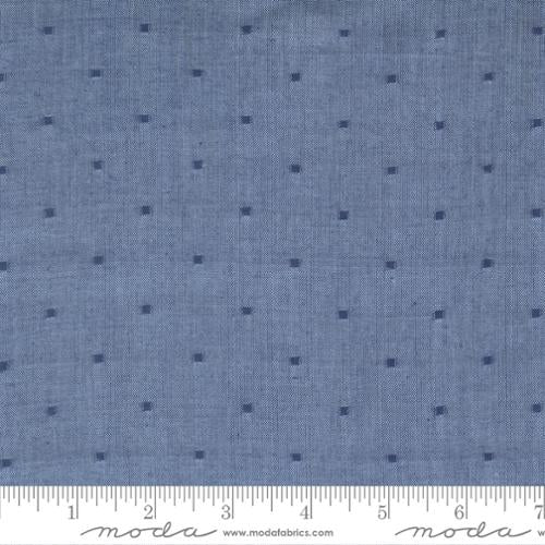 Summer Solstice Wovens - Quilting Cotton Fabric - Checks Plaids Stripes - Nautical Blue
