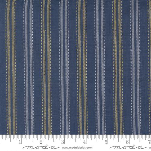 Summer Solstice Wovens - Quilting Cotton Fabric - Checks Plaids Stripes - Nautical Blue