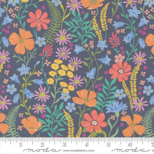 Cannon Beach - Quilting Cotton - Dusk - Coastal Blooms Florals