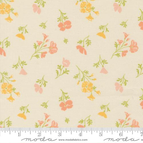 Cannon Beach - Quilting Cotton - Cream - Astoria Florals