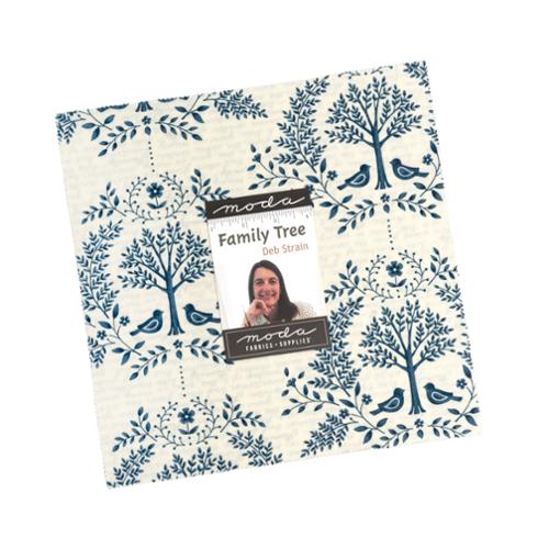 Family Tree - Precut Fabric - Layer Cake - 10" Squares