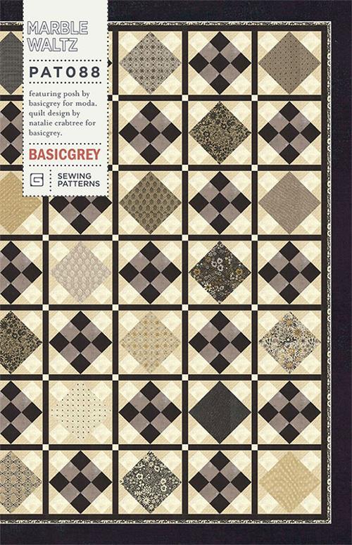 Quilt Pattern - Marble Waltz - Layer Cake Pattern