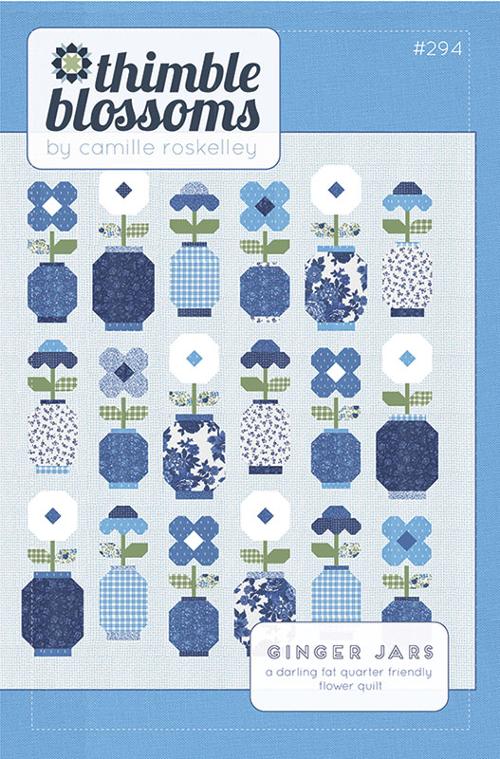 Quilt Pattern - Ginger Jars - Fat Quarter Pattern