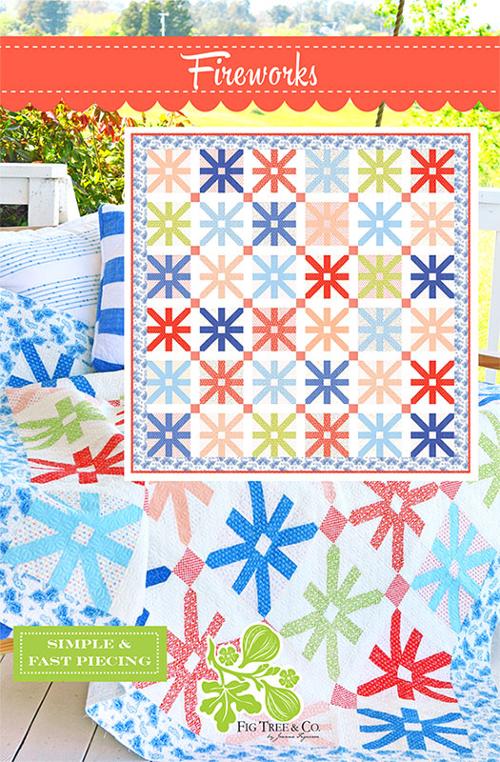 Quilt Pattern - Fireworks - Patchwork Quilt