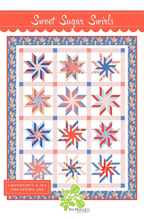 Quilt Pattern - Sweet Sugar Swirls