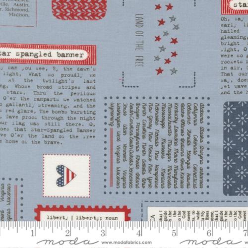 Independence Day - Quilting Cotton - All Things American Americana - Splash