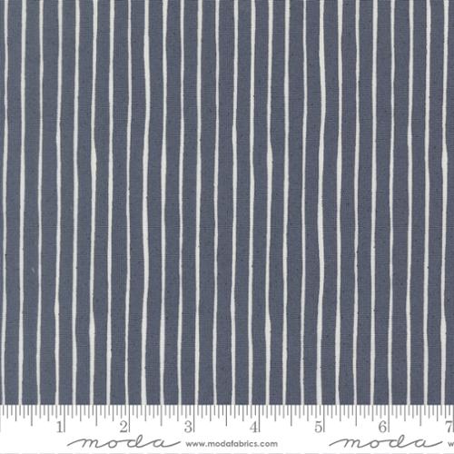 Independence Day - Quilting Cotton - Stripes - Indigo