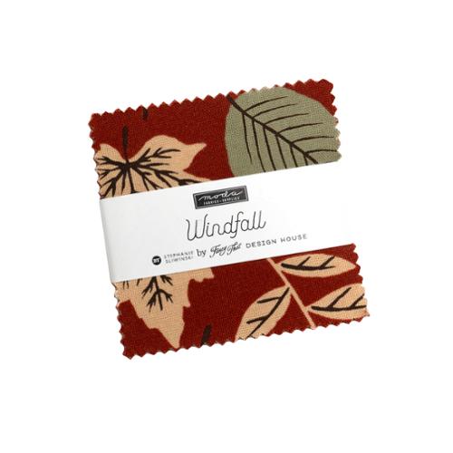 Windfall - Precut Quilting Cotton Fabric - Mini Charm