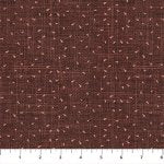 Stash – Quilting Cotton Fabric – Triangles – Chocolate