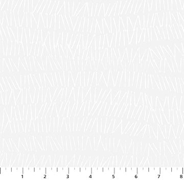 Dovetail - Quilting Cotton Fabric - Grass - White Pigment