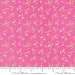 Cali & Co - Quilting Cotton Fabric - Vine And Bud - Carnation