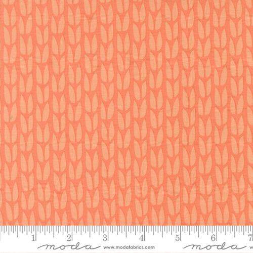 Scenery - Quilting Cotton Fabric - Sprout Blenders - Coral