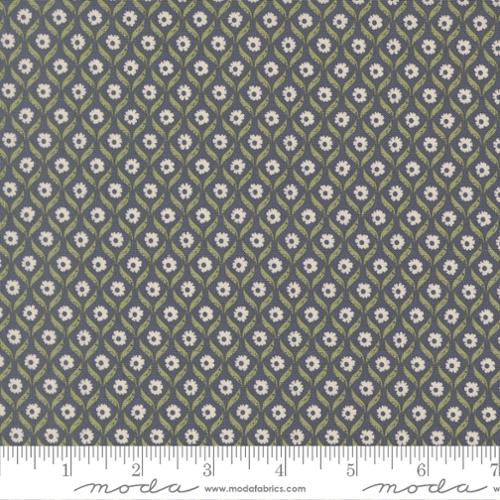 True Love - Quilting Cotton Fabric - Wall Flower Florals - Twilight