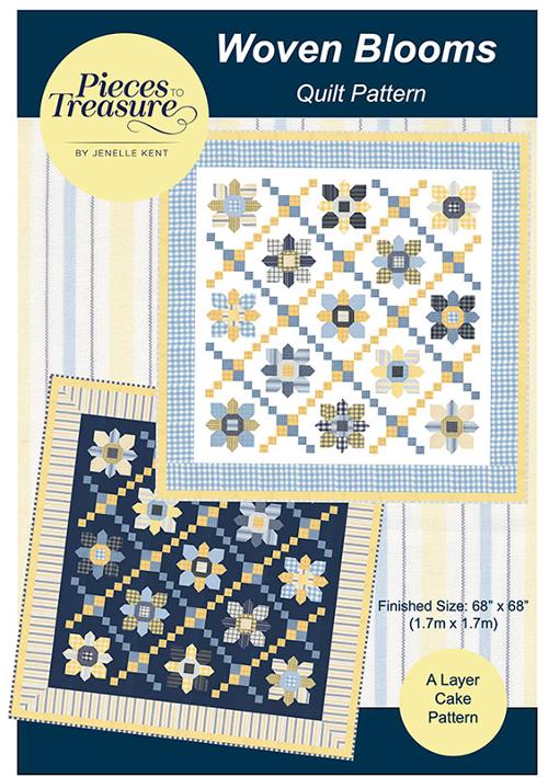 Quilt Pattern - Woven Blooms