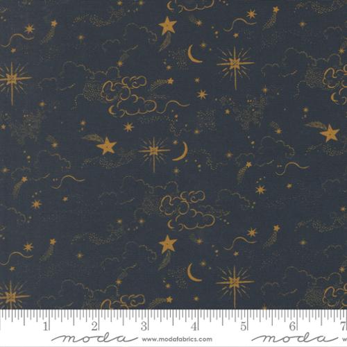 Silent Night - Quilting Cotton Fabric - Holy Night Skies Blenders Stars - Holy Night