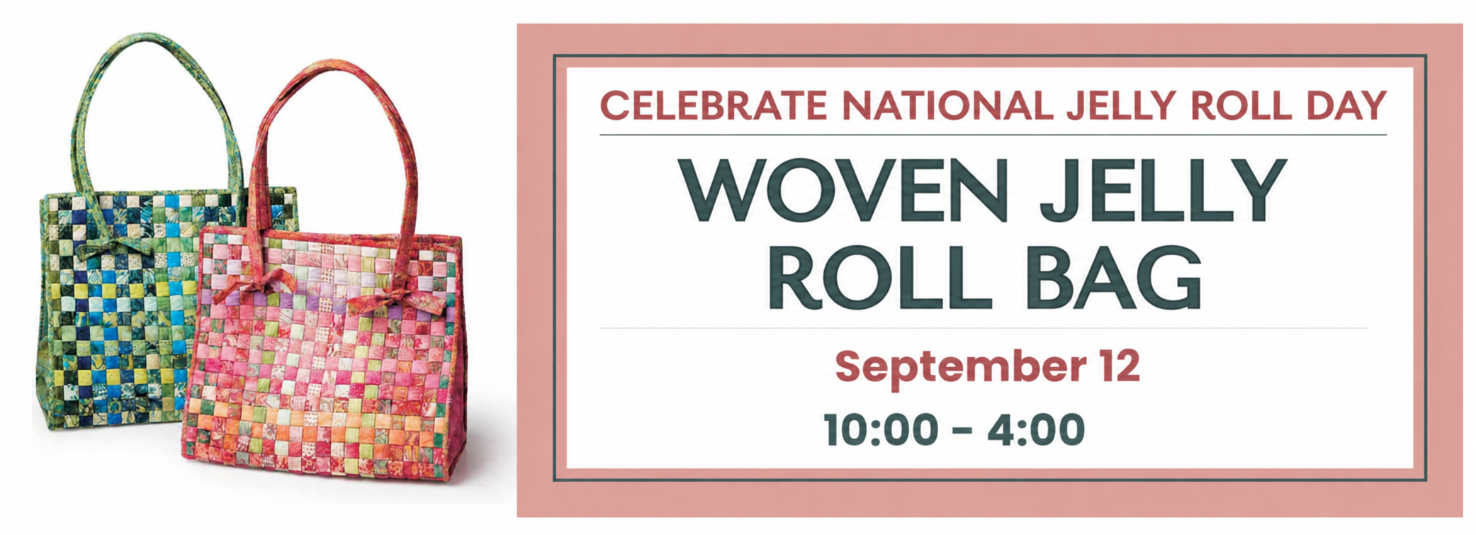 Woven Jelly Roll Bag Class
