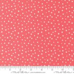 Cali & Co - Quilting Cotton Fabric - Dottie Dot - Flamingo