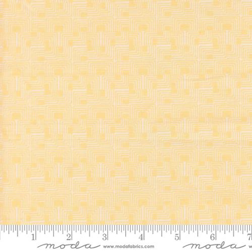 Gathered Bonbons - Quilting Cotton Fabric - Front Stoop Blenders - Butterscotch