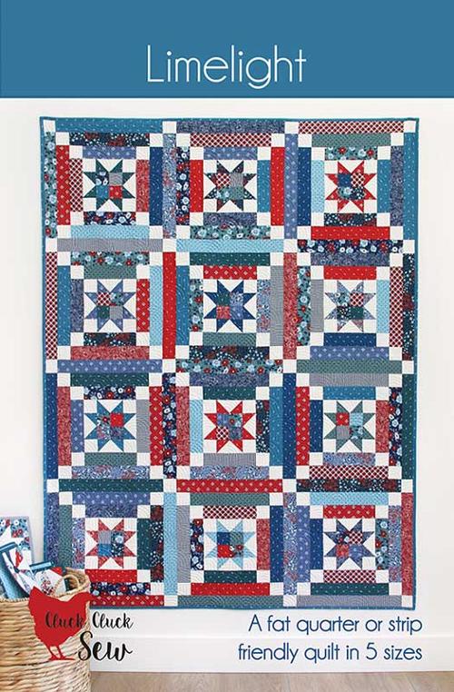 Quilt Pattern - Limelight - Patriotic - Patchwork Quilt