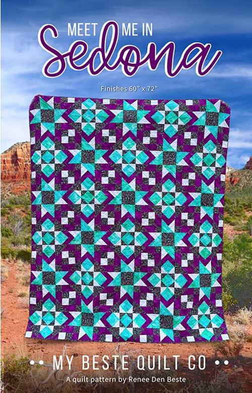 Quilt Pattern - Meet Me in Sedona - Patchwork Quilt
