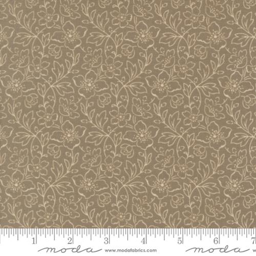 Collections Magnolia - Quilting Cotton Fabric - Everlasting Florals - Smoke