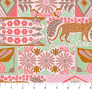 Rhapsody - Quilting Cotton Fabric - Bricklayer - Sand