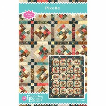 Quilt Pattern - Pixelle - Layer Cake Pattern