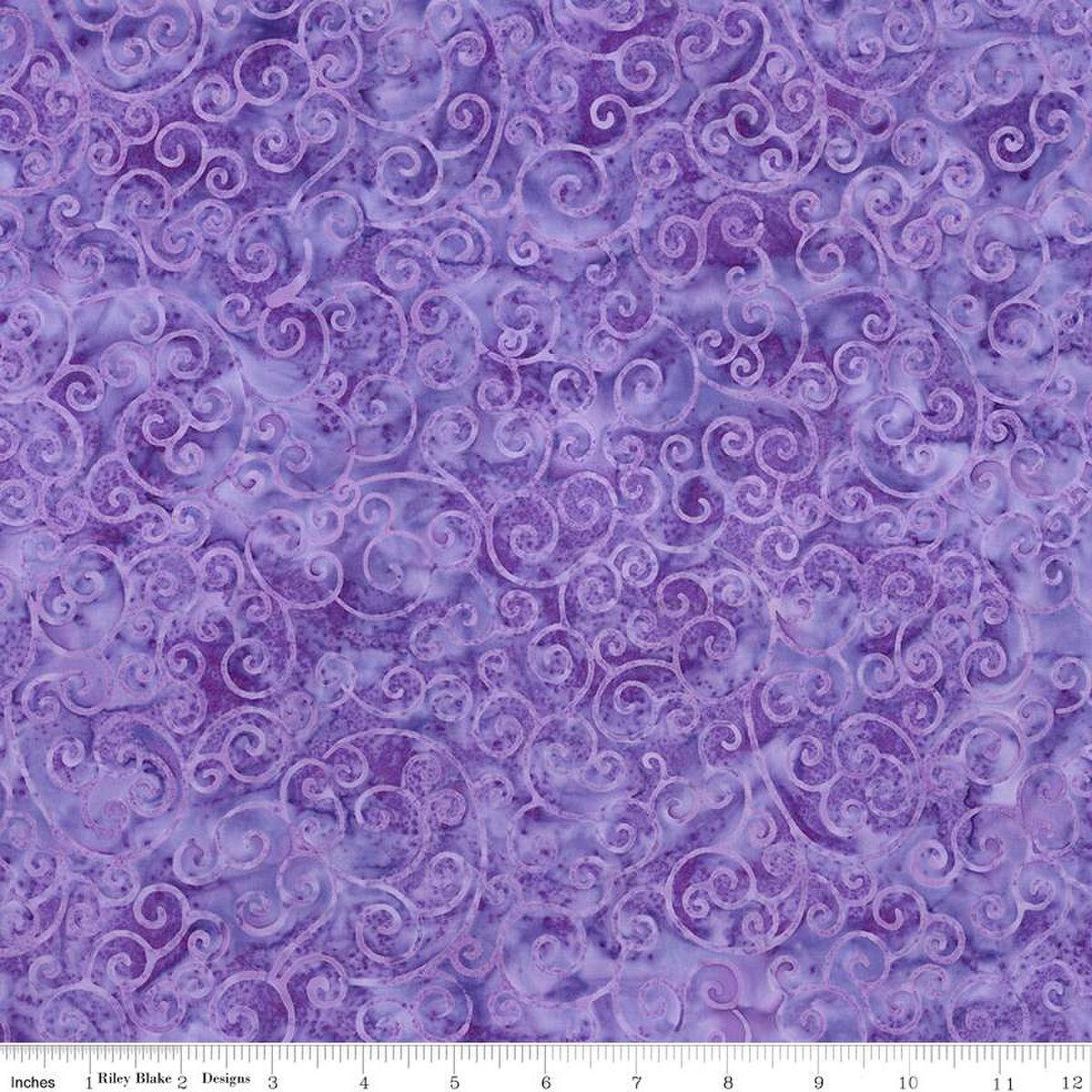 Expressions Batiks - Wide Back Cotton Fabric - Radiant Flourish - Orchid