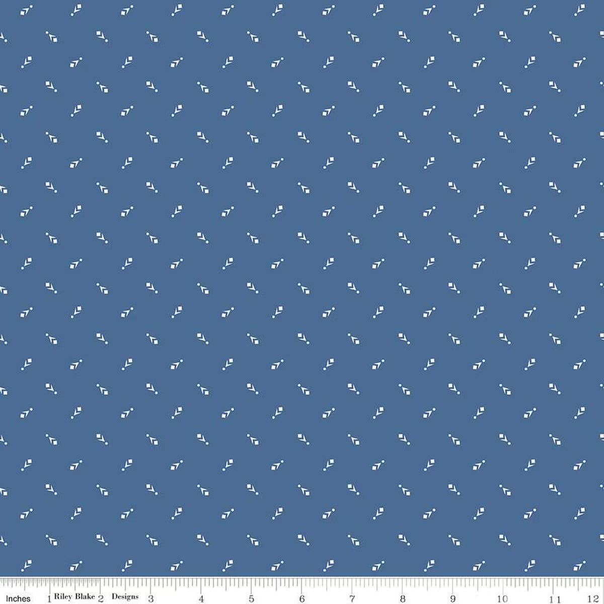 Prairie - Quilting Cotton Fabric - Family - Denim