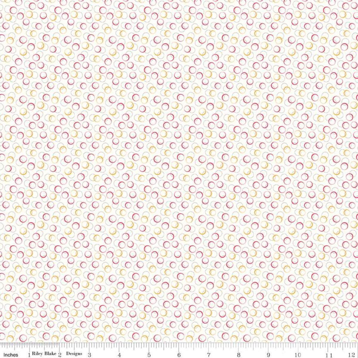 Prairie - Quilting Cotton Fabric - Dumplings - Tea Rose