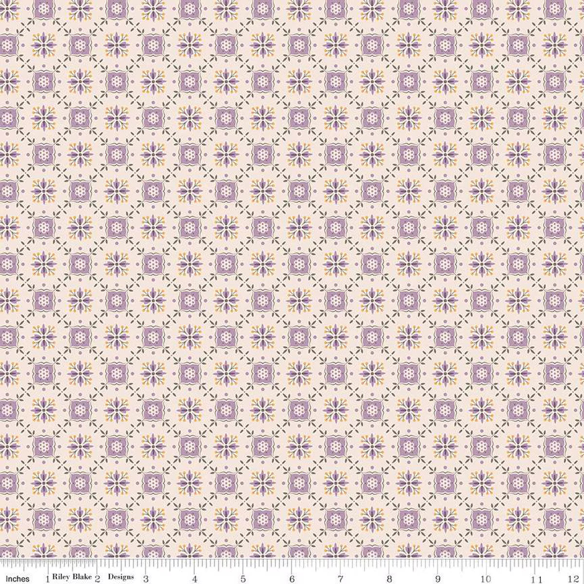 Piece and Plenty – Quilting Cotton Fabric - Herbs - Taffy