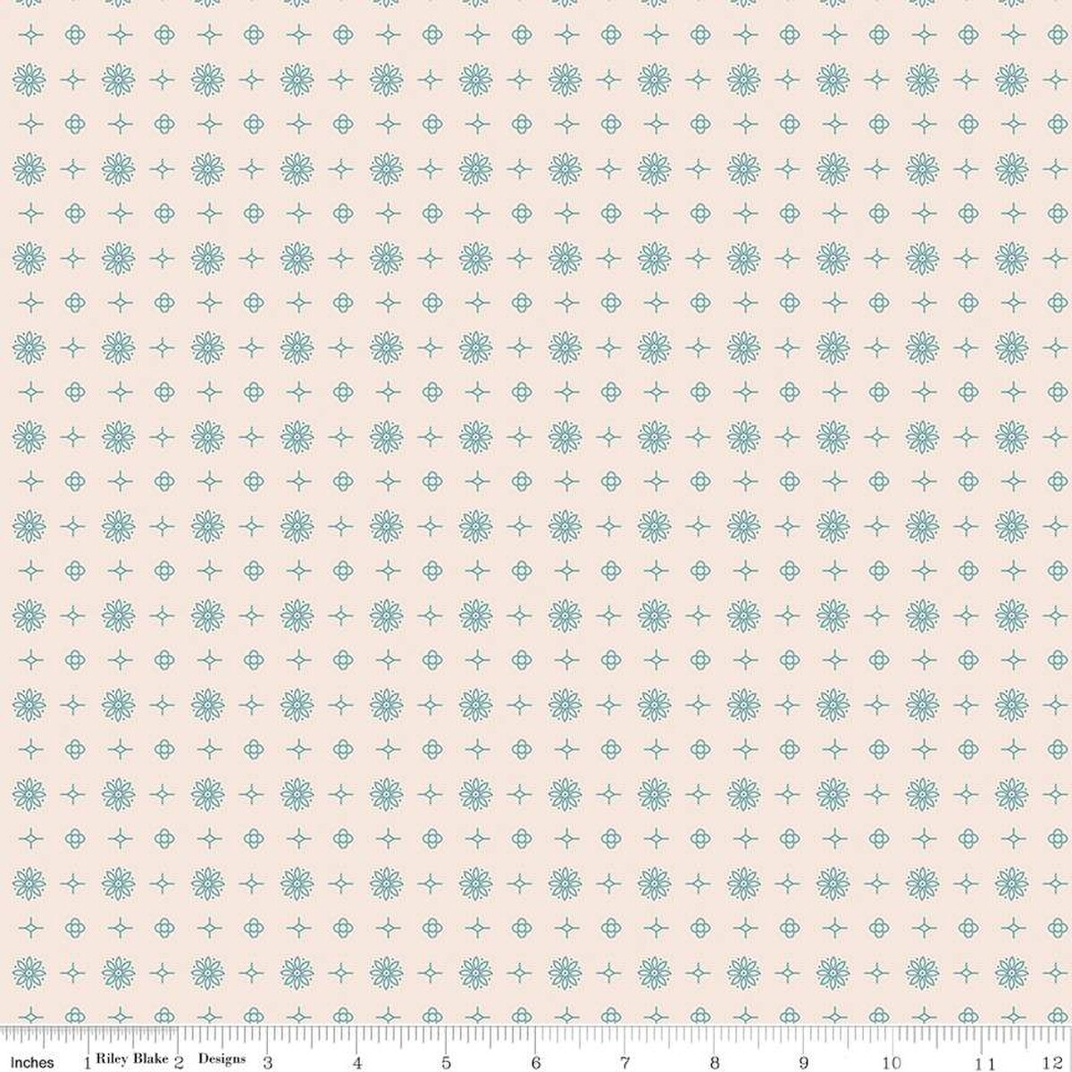 Americana – Quilting Cotton Fabric - Lincoln - Latte