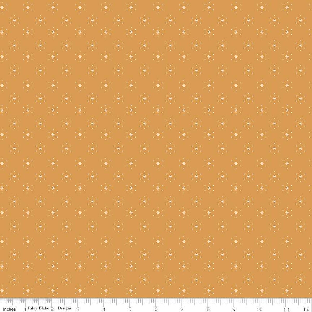 Americana – Quilting Cotton Fabric - Sparkle - Cider