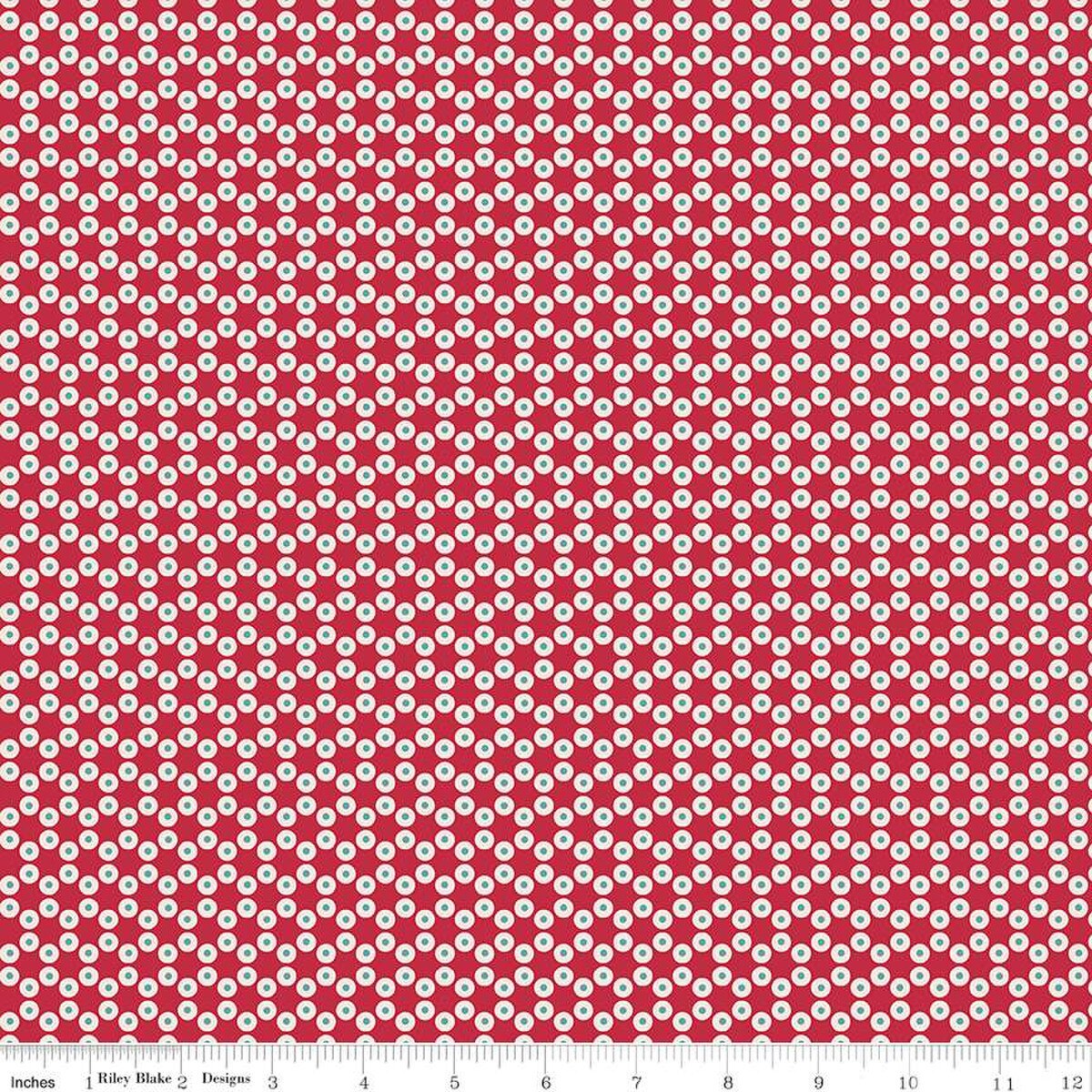 Americana – Quilting Cotton Fabric - Unity - Schoolhouse