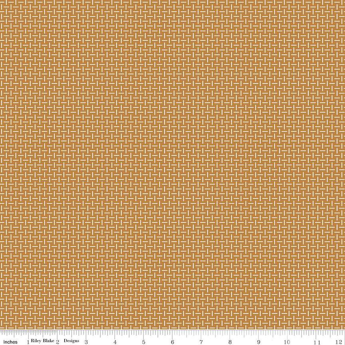 Gentler Times – Cotton Fabric – Splendid - Butterscotch