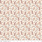 Evening on the Prairie - Quilting Cotton Fabric - Autumn Floral - Cream