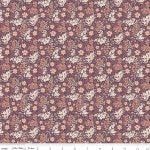 Evening on the Prairie - Quilting Cotton Fabric - Ditsy Floral - Purple