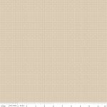 Threads of Grace - Quilting Cotton Fabric - Criss Cross - Taupe