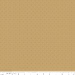 Threads of Grace - Quilting Cotton Fabric - Dots - Gold